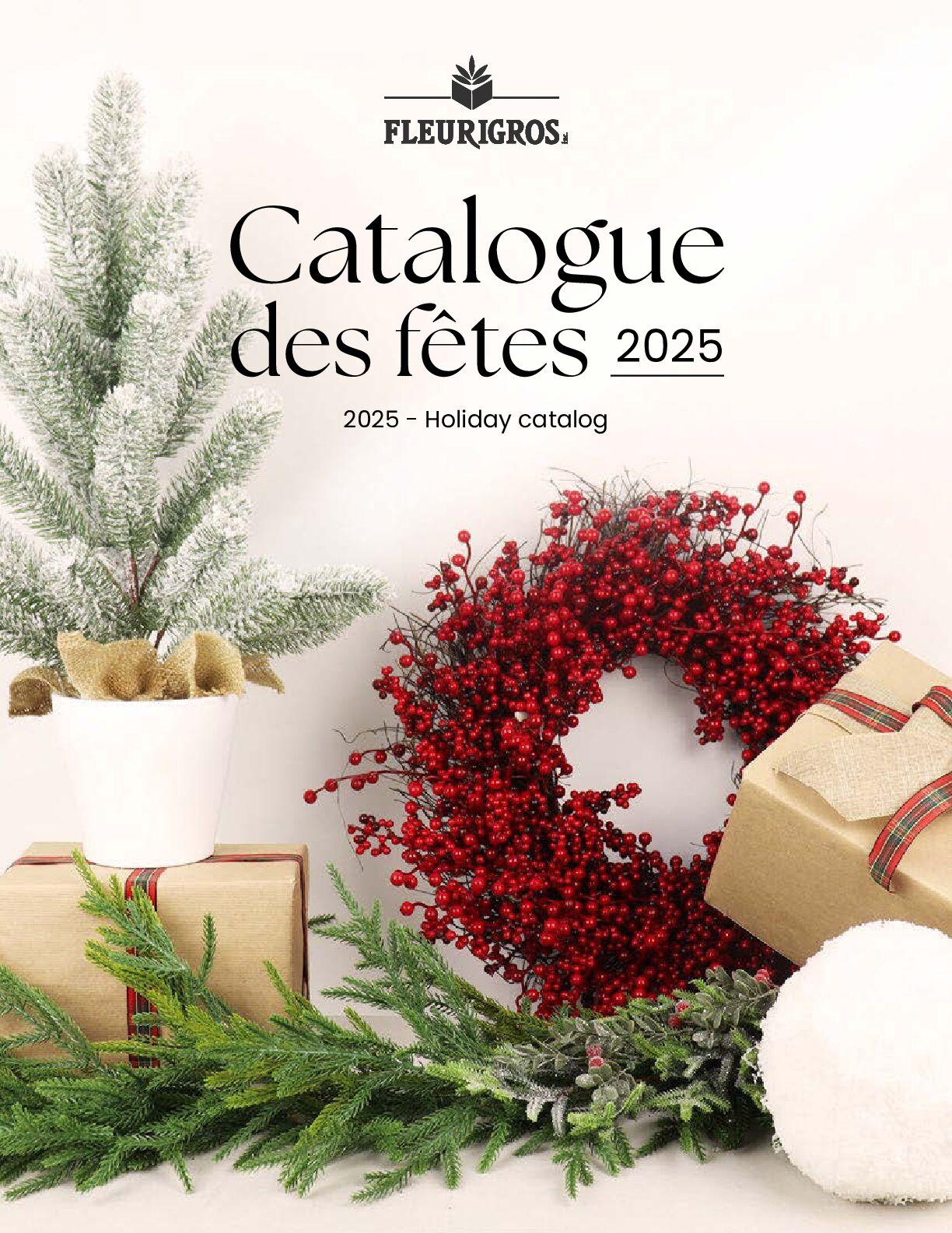 2025 – Prévente des fêtes